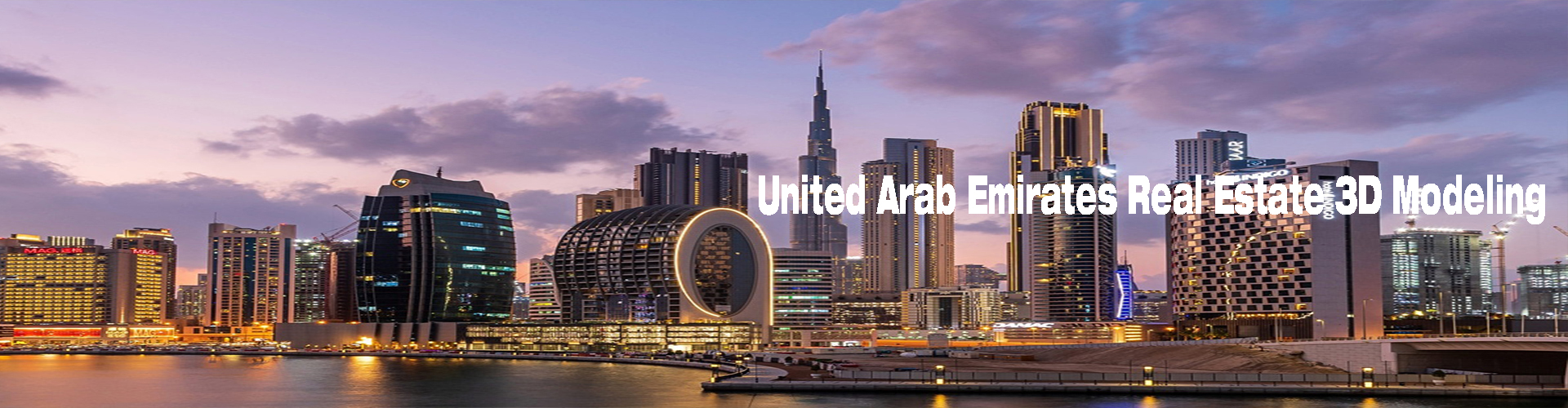 United Arab Emirates Real Estate 3D Modeling Design